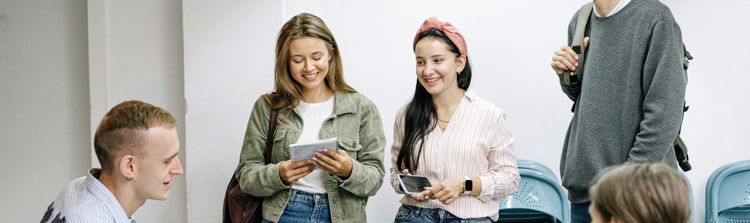 Students improving together